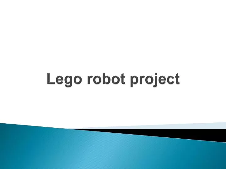 lego robot project