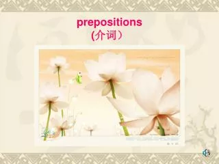 prepositions ( ???