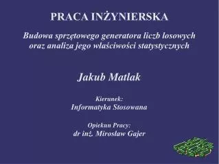 praca in ynierska