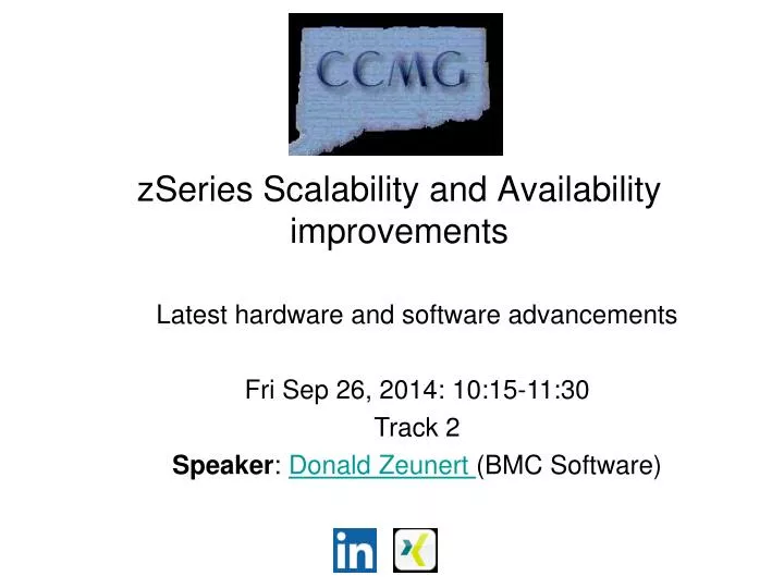zseries scalability and availability improvements