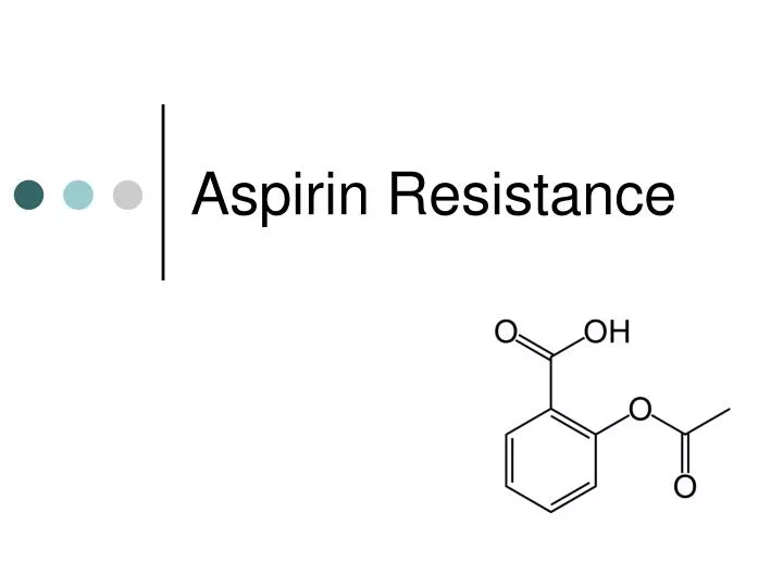 aspirin resistance