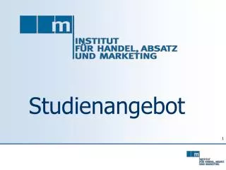 studienangebot