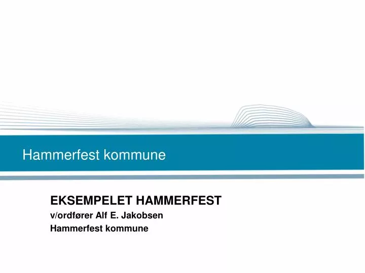 hammerfest kommune