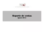 Reporte de ventas - slide 1