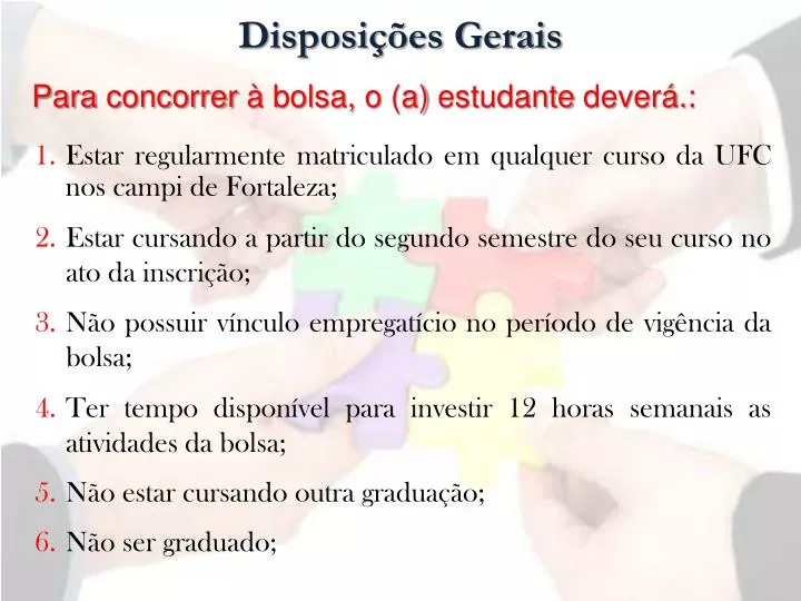 disposi es gerais