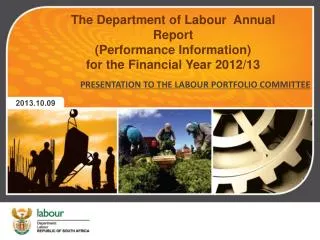 The Department of Labour Annual Report (Performance Information)