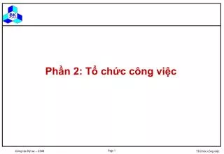 ph n 2 t ch c c ng vi c