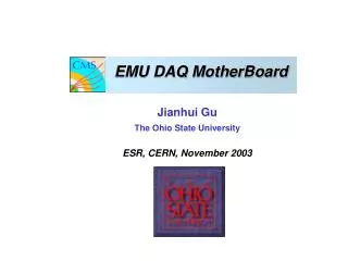 EMU DAQ MotherBoard