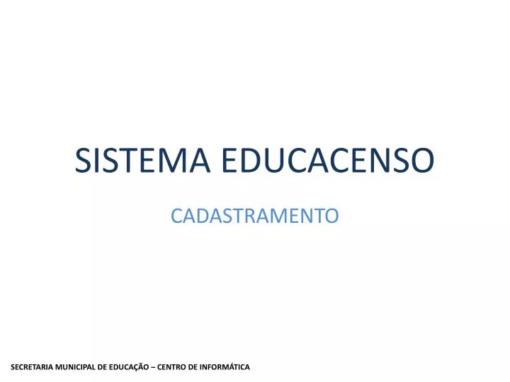 sistema educacenso