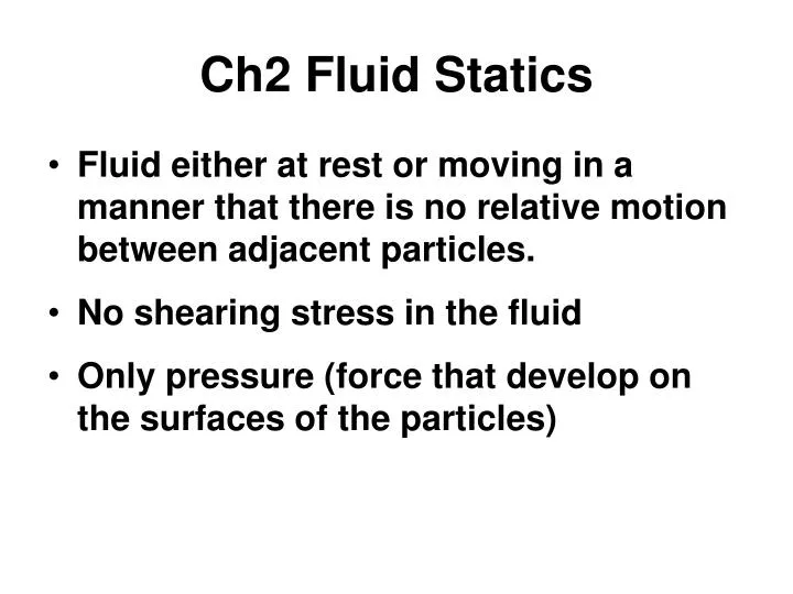 ch2 fluid statics