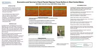Economics and Survival of Hand Planted Riparian Forest Buffers in West Central Maine