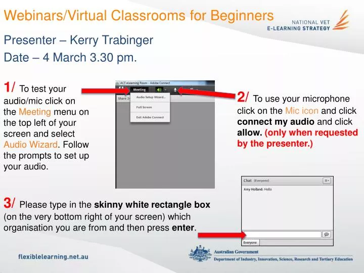 webinars virtual classrooms for beginners