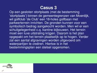 casus 3