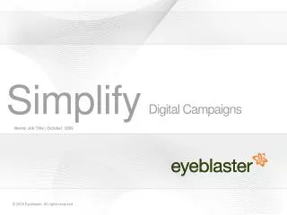 Digital Campaigns