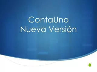 contauno nueva versi n