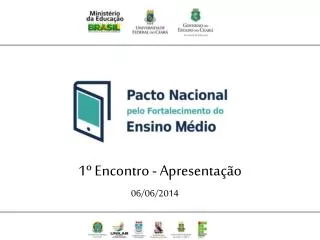 1 encontro apresenta o