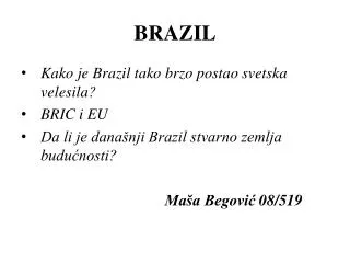 brazil