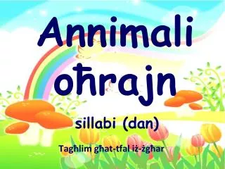 annimali o rajn