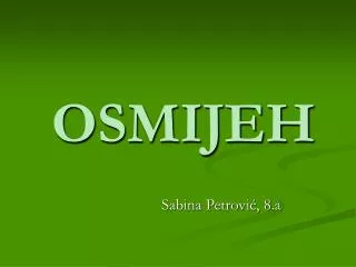 osmijeh