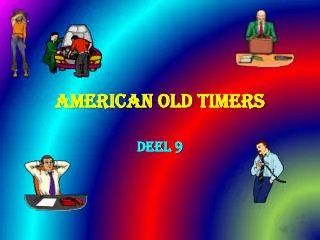 American old timers