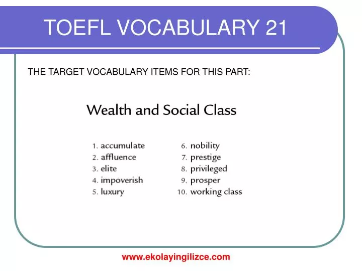 toefl vocabulary 21