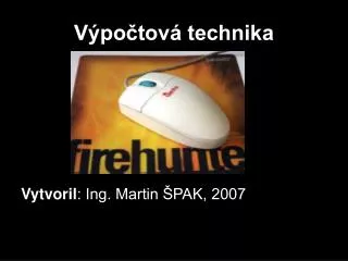 v po tov technika