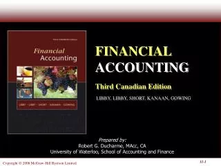 Prepared by: Robert G. Ducharme, MAcc, CA University of Waterloo, School of Accounting and Finance
