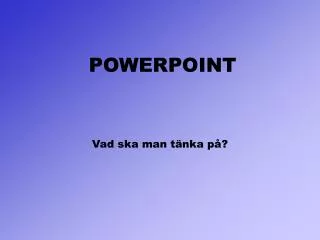 powerpoint