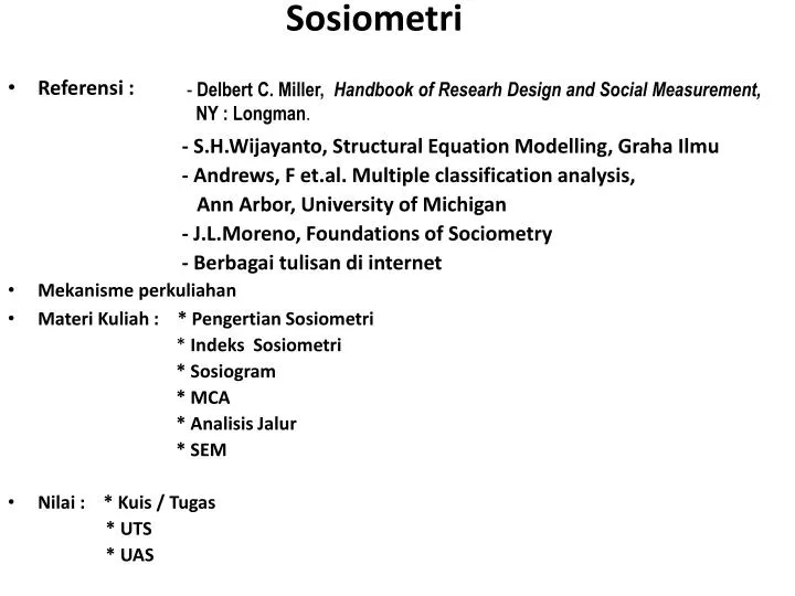 sosiometri