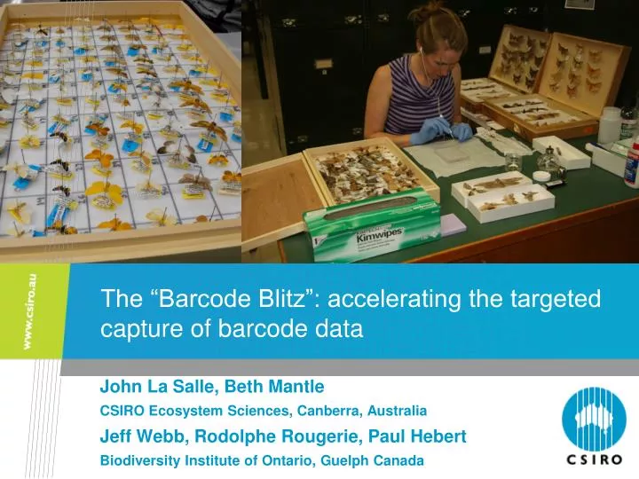 the barcode blitz accelerating the targeted capture of barcode data