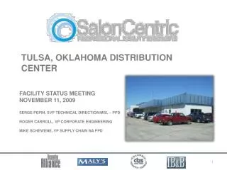 Tulsa, Oklahoma Distribution Center