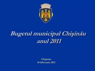 bugetul municipal chi in u anul 2011