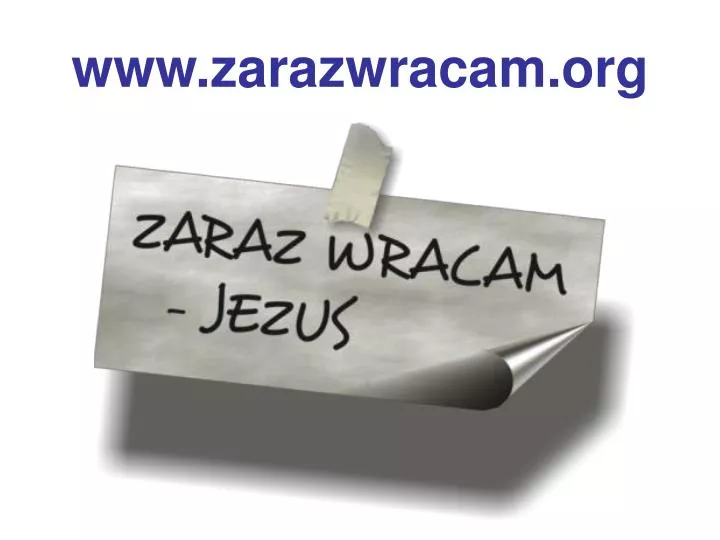 www zarazwracam org