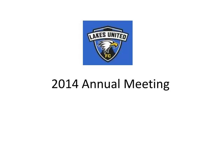 2014 annual meeting