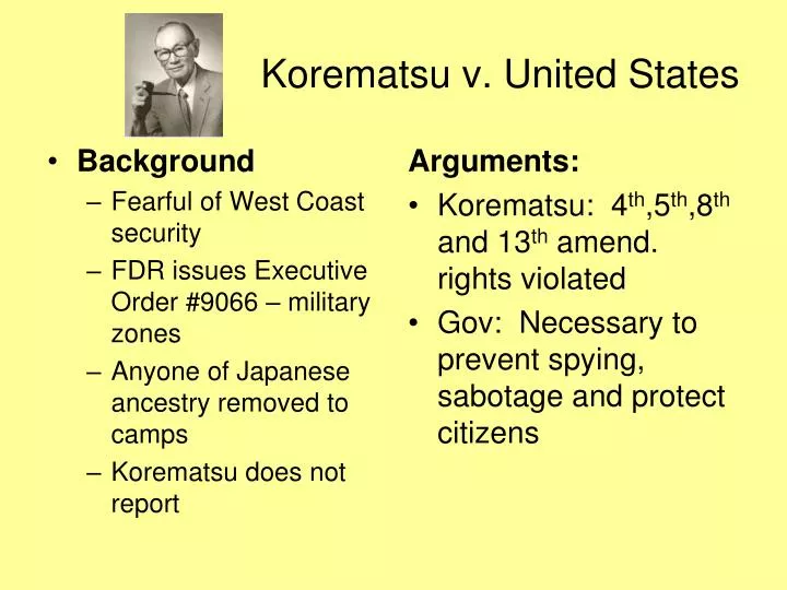 korematsu v united states