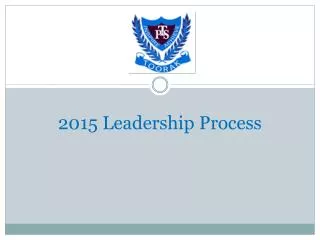 2015 Leadership Process