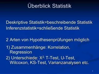 berblick statistik