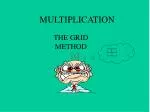 MULTIPLICATION - slide 1