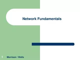 network fundamentals