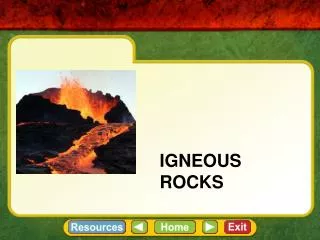 Igneous rocks
