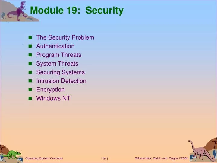 module 19 security