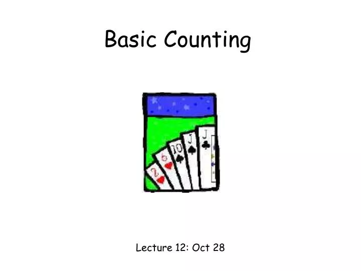 basic counting