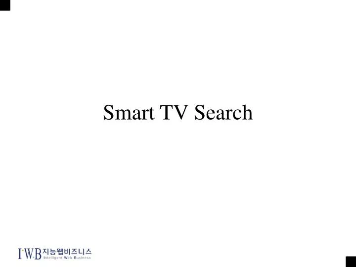 smart tv search