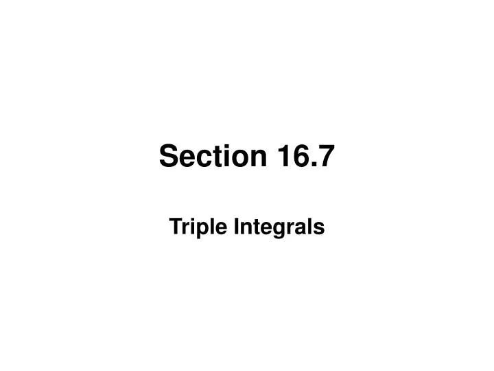 section 16 7