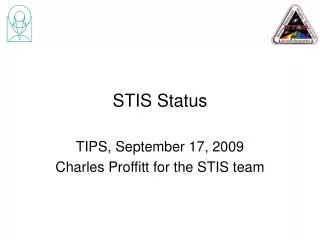 STIS Status
