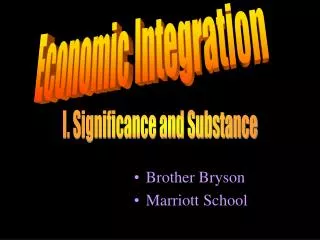 Brother Bryson Marriott School