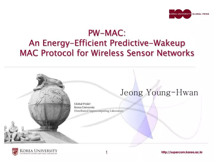pw mac an energy efficient predictive wakeup mac protocol for wireless sensor networks