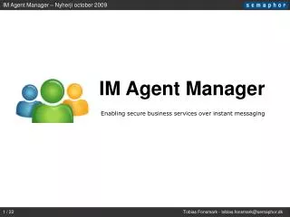 IM Agent Manager