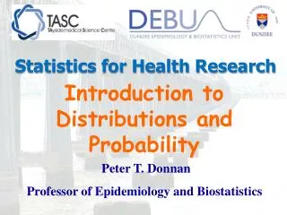 Introduction to Distributions and Probability