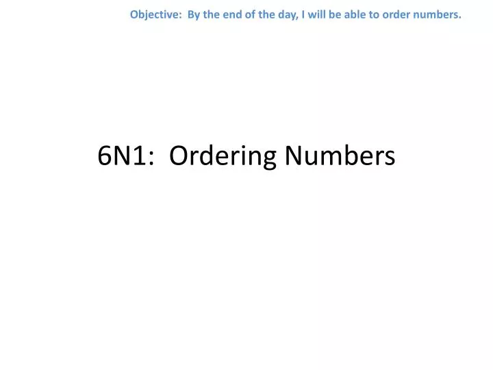 6n1 ordering numbers
